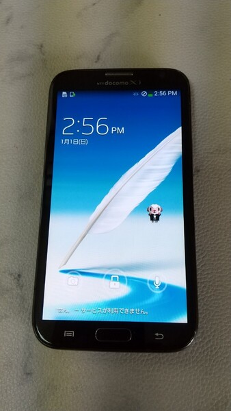 S3039 docomo GALAXY Note2 SC-02E SAMSUNG android スマートフォン 簡易動作確認&簡易清掃&初期化OK 判定○ 現状品 送料無料