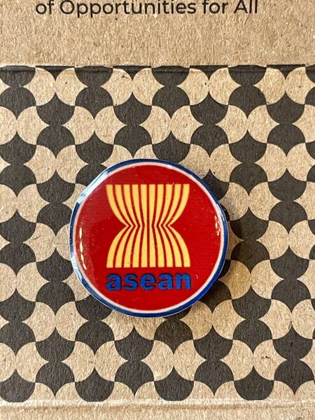 送料込み 即決 / 新品 ピンバッジ アセアン パビリオン ASEAN / EXPO 2025 大阪関西万博