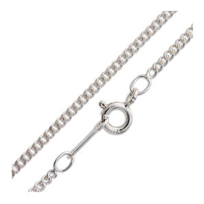 キューバリンク925シルバーネックレスチェーン N-CH006/50CM