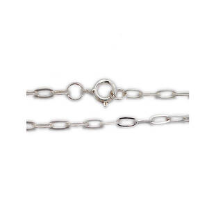 45cm/50cm/60cm 925刻印あり 4.5mm ケーブルチェーン925シルバーネックレスチェーン N-CH024