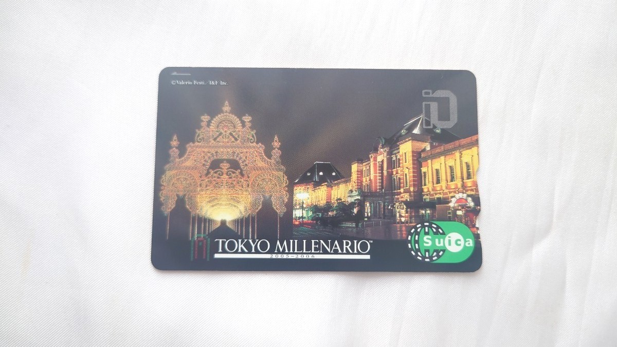 記念Suica ミレナリオ Yahoo!オークション -「東京ミレナリオ suica」(Suica) (鉄道)の