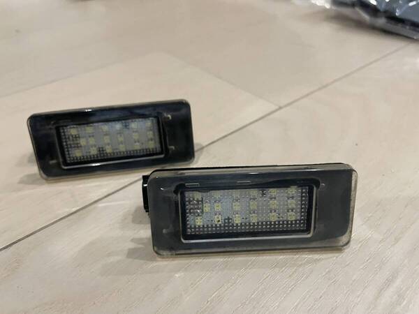 【中古】 日産 セレナ(C27) LEDライセンスランプ 置き換えて明るくなります!