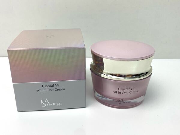 B329 新品 イザノックス クリスタル Wオールインワンクリーム 50ml Crystal W All in One Cream isa knox