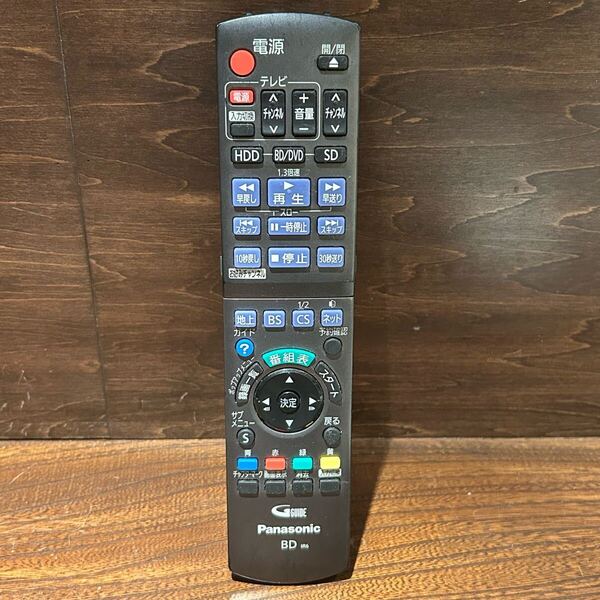 ◇赤外線確認OK◇ ◇送料無料◇ Panasonic パナソニック 純正リモコン N2QAYB000648 BD IR6