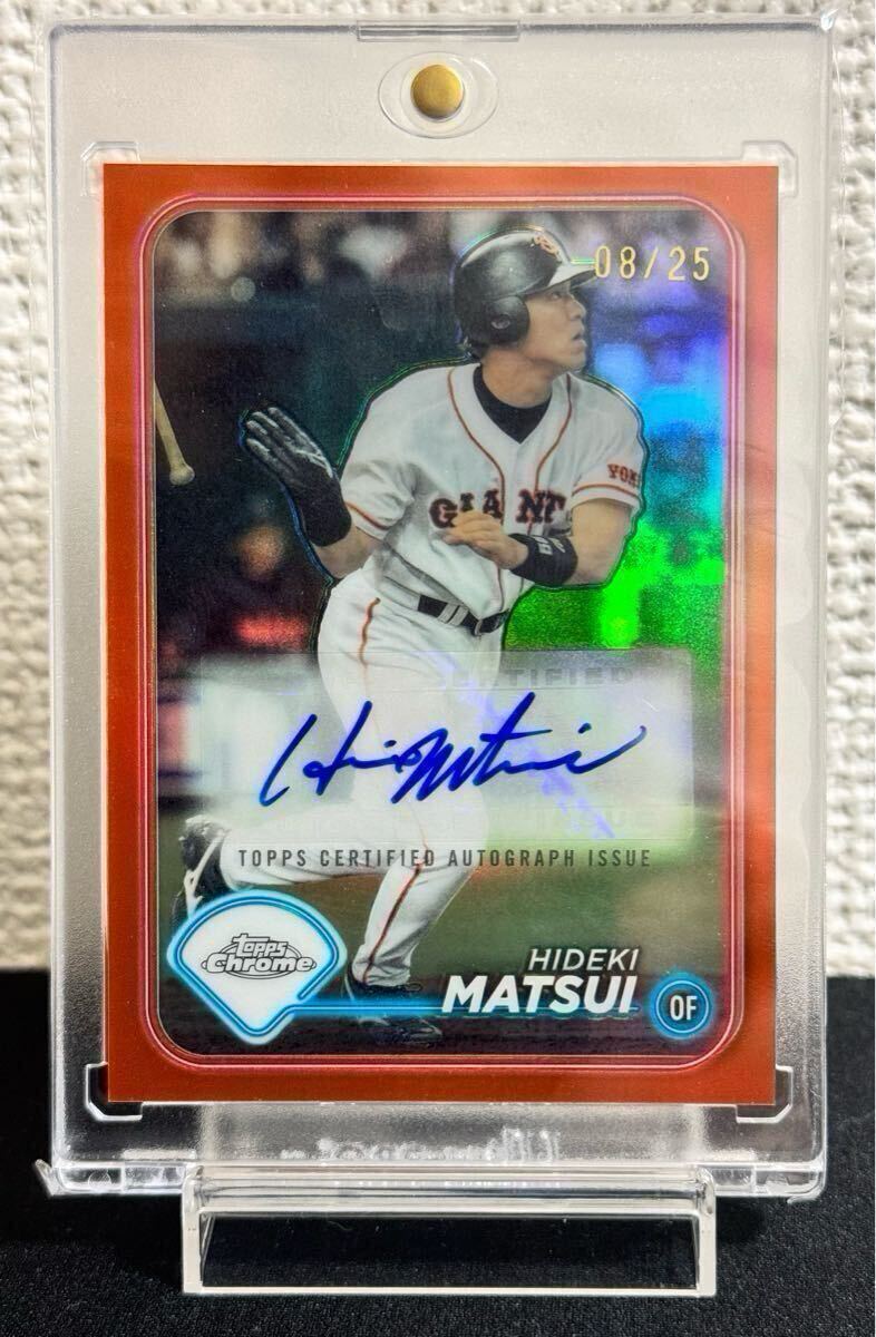レア名シーン2019 Topps Tribute 40シリ 直筆サイン 松井秀喜 Yahoo!オークション -「松井秀喜 直筆」(Topps) (シングルカード