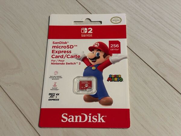 【新品未開封】SanDisk microSD Express Card for Nintendo Switch2 256GB マイクロSDカード