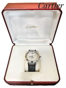カルティエ Cartier パシャXL 42mm ナイト&デイ GMT W31093M7 自動巻き メンズ腕時計 (2)