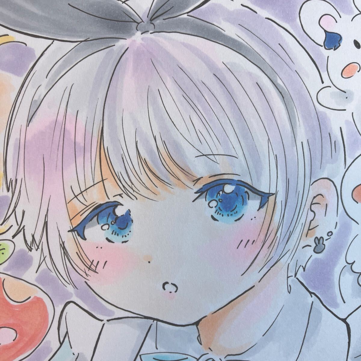 『アリスの世界』原画 手描き Yahoo!オークション -「イラスト 手描き アリス」(コミック
