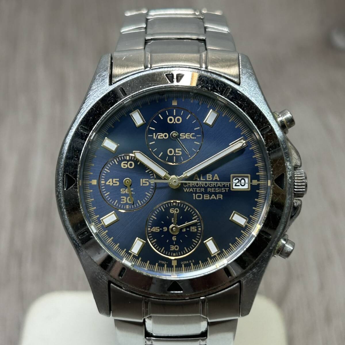 SEIKO セイコー メンズ クロノグラフ 動作確認済 USED 楽天市場】セイコー クロノグラフ 中古の通販