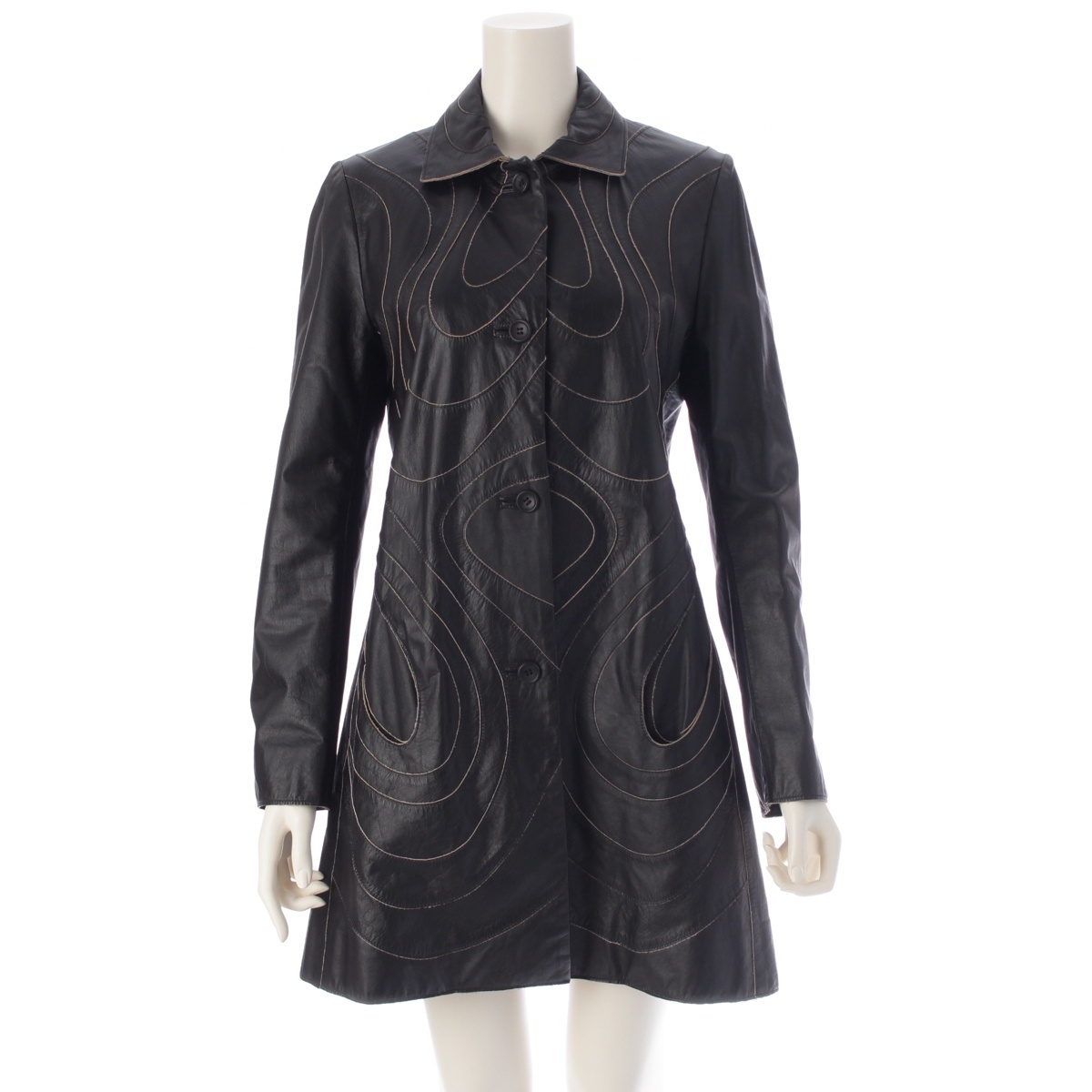 Issey Miyake HaarT 革コート HOMME PLISSE ISSEY MIYAKE｜COATS (Edge Coat Mid (HP48FC3