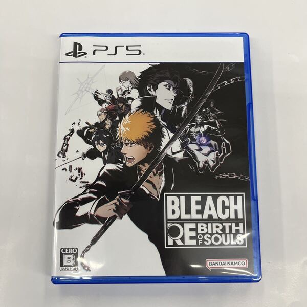 即決★中古良品★PS5ソフト★ BLEACH REBIRTH OF SOULS ブリーチ★クリーニング済