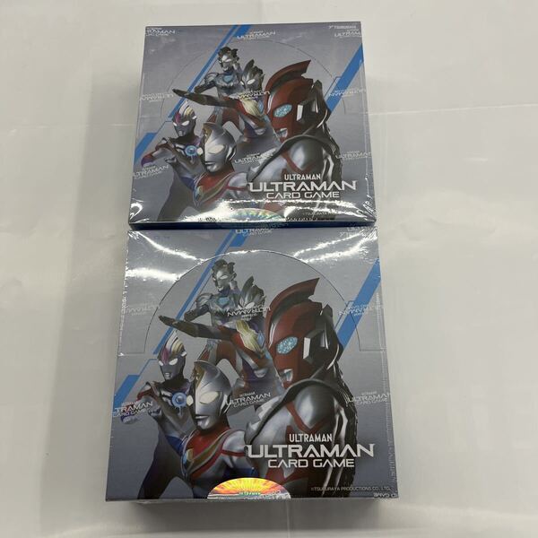 即決★新品未開封 シュリンク付★ウルトラマン カードゲーム BOX 04 希望と光の覚醒 BP04 2BOXセット