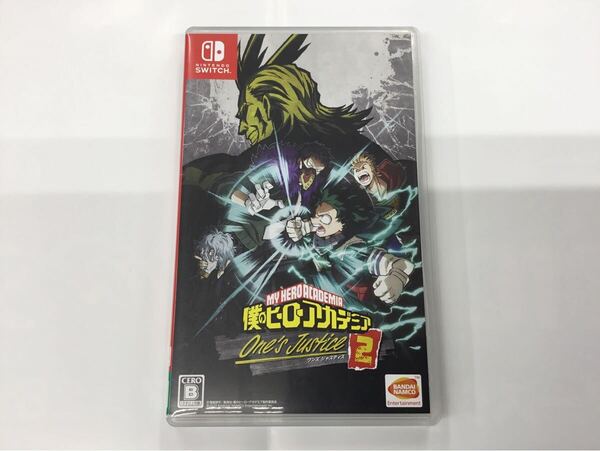 即決★中古良品★僕のヒーローアカデミア One's Justice2 -Switch クリーニング済