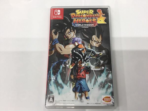 即決★中古良品★スーパードラゴンボールヒーローズ ワールドミッション Switch クリーニング済