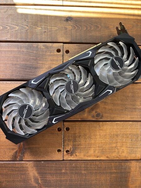 【美品】玄人志向 NVIDIA GEFORCE RTX 3080 12gb GG-RTX3080-E12GB
