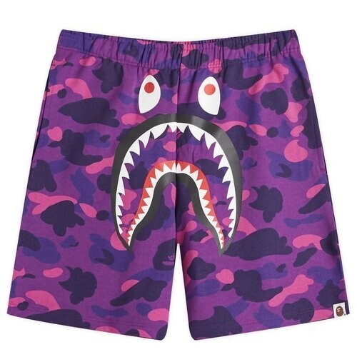 A BATHING APE ABCカモシャークスウェットショーツ ABC CAMO SHARK SWEAT SHORTS アベイシングエイプ ショートパンツ ハーフパンツ