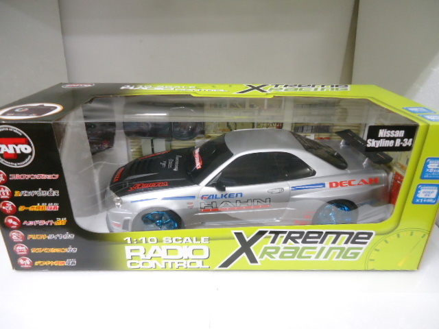 未使用品 TAIYO ラジコンカー SKYLINE GTR R34 スカイライン 2025年最新】Yahoo!オークション -nissan skyline r34(トイ