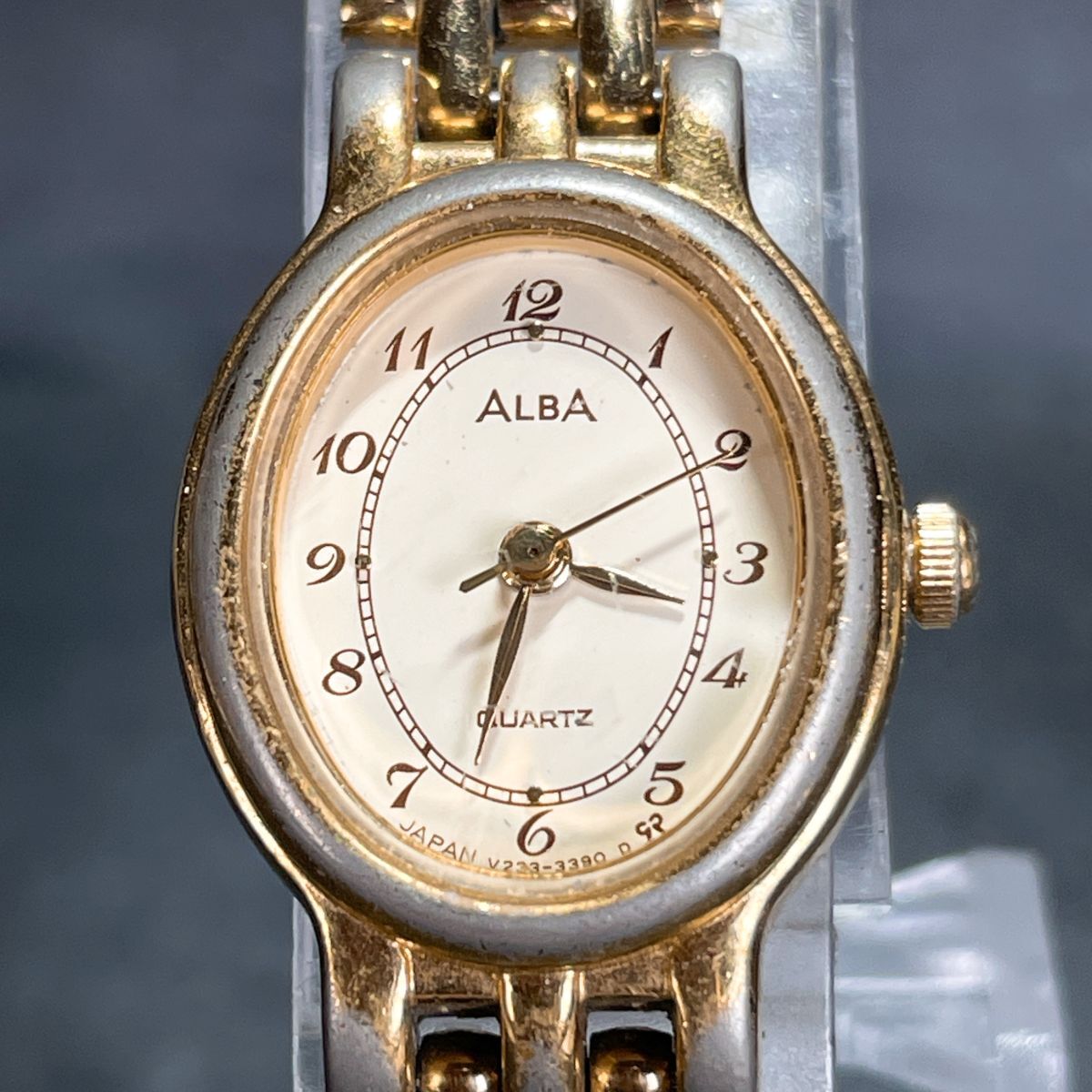 【新品電池】 SEIKO ALBA メンズ 腕時計 ゴールド ヴィンテージ Yahoo!オークション -「電池 ゴールド」(アルバ) (セイコー)の