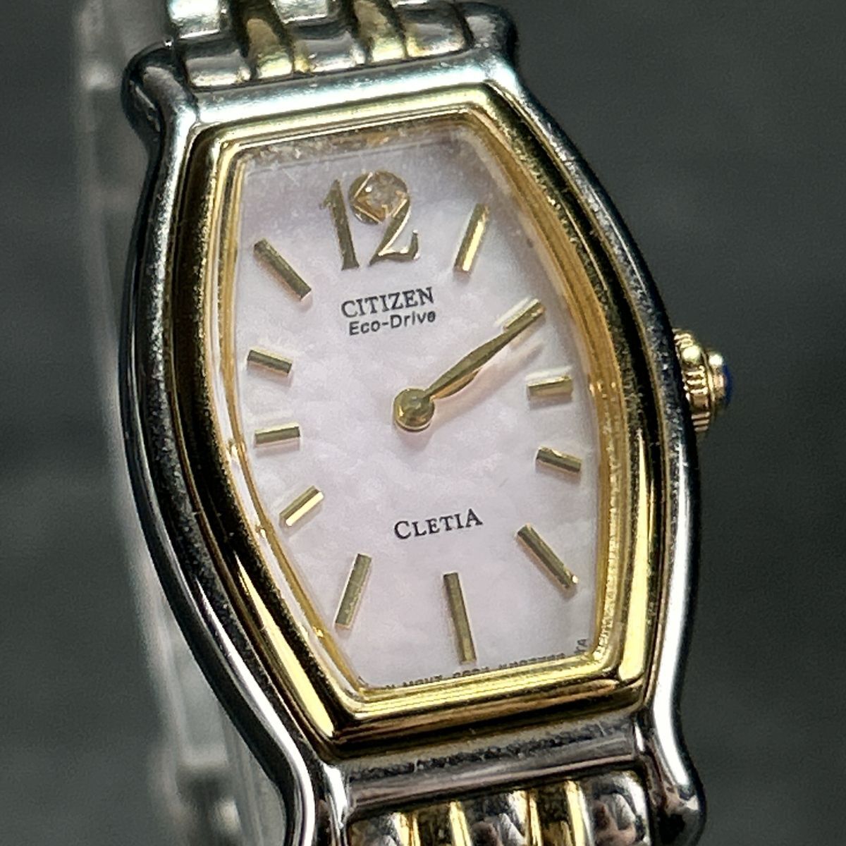 CITIZEN cletiaオーバル型 腕時計 シルバー/ゴールド Yahoo!オークション -「クレティア」(シチズン) (さ行)の落札