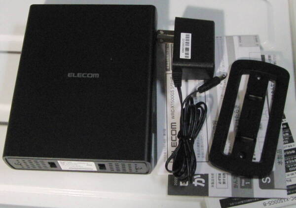 Wi-Fi6 エレコム WRC-X1500GS-B 有線・無線LANルーター 1000base 11ax 11ac e-Mesh WIFI6