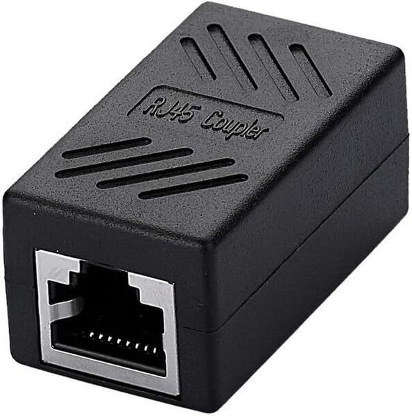 RJ45 LANケーブル 中継コネクタ 延長コネクタ メス-メス