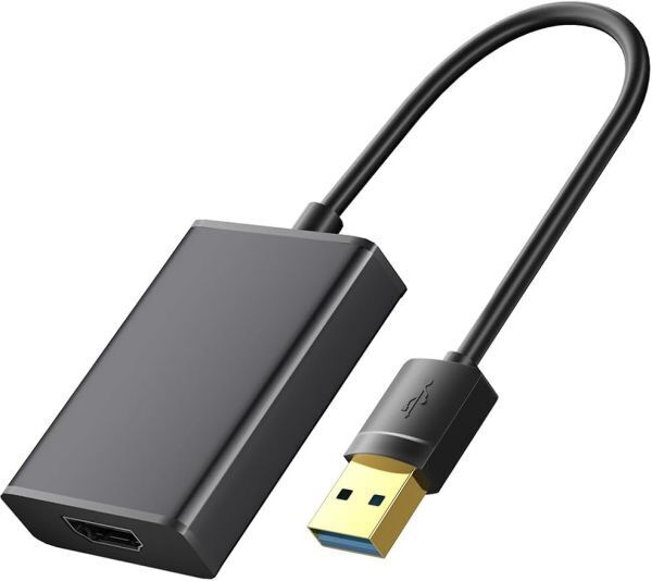 USB→HDMI変換アダプタ 2025年新型 高速伝送 安定出力 1080P対応 1414_116