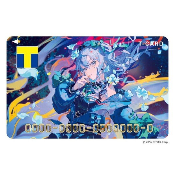 匿名配送 送料無料 Tカード/Tポイントカード (星街すいせい) 新品 台紙付き 未登録