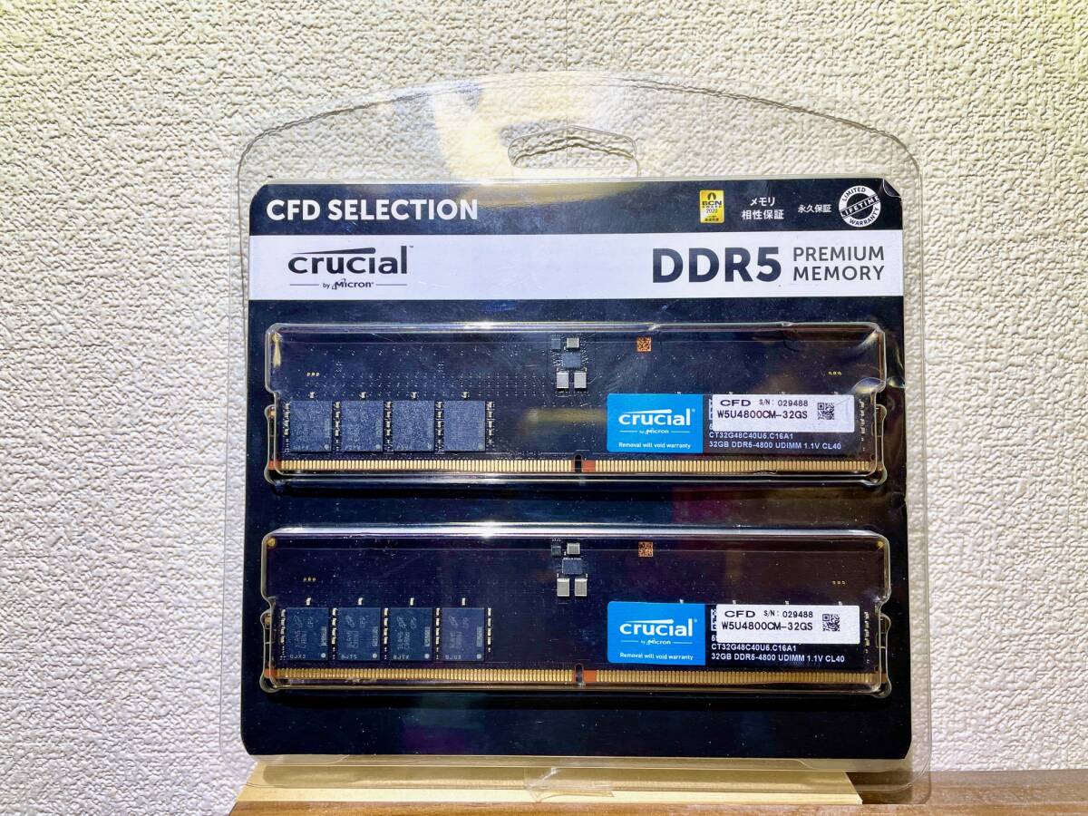 中古メモリ　Crucial DDR5-4800 16GBx2 合計32GB 楽天市場】2枚 16gb ×2 ( 32GB ) ddr5 4800 ノート メモリ