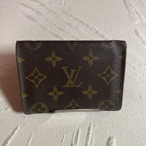 LOUIS VUITTON ルイヴィトンパスケース ポルト2カルトヴェルティカル モノグラム M60533
