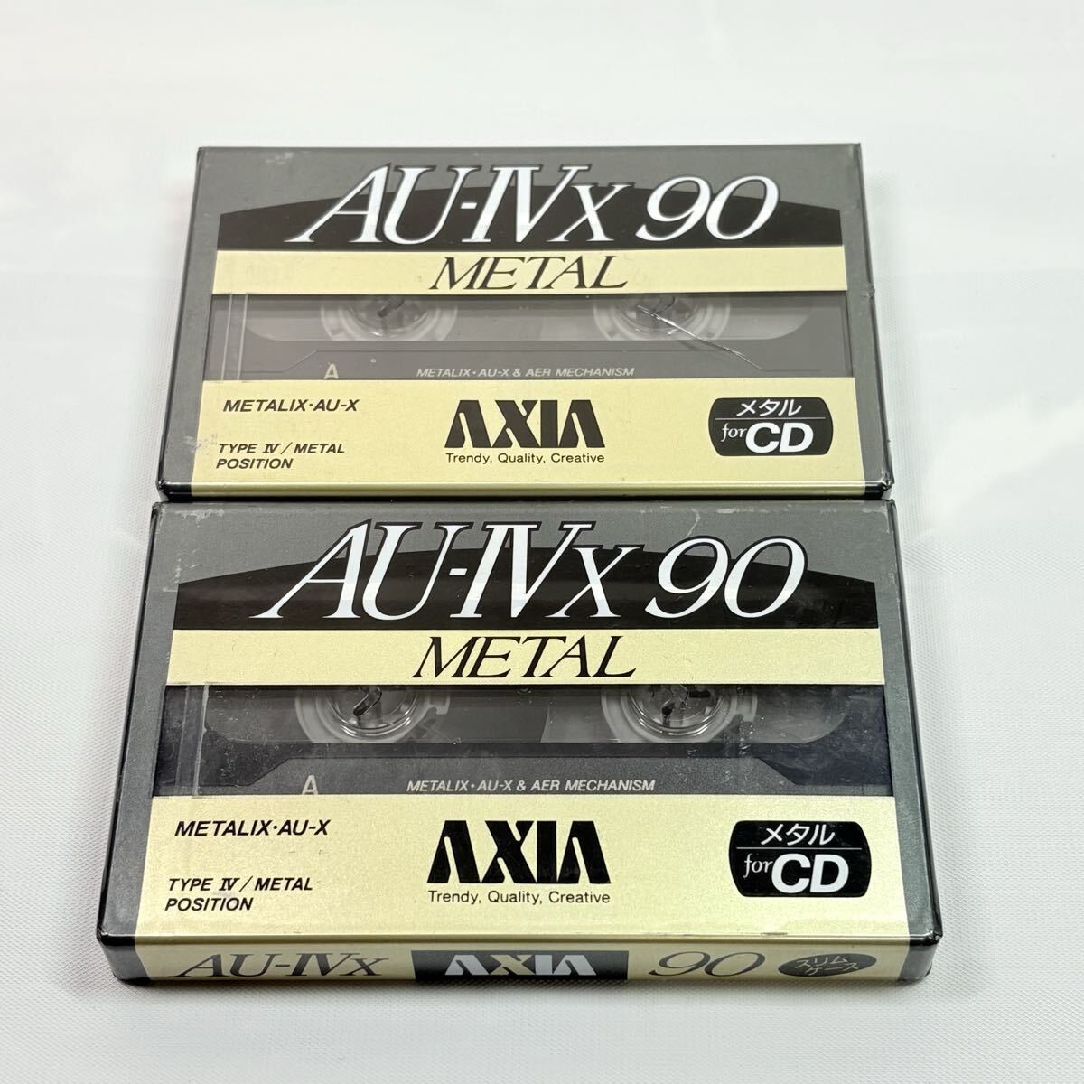 AXIA メタルカセットテープ　6本　新品・未開封　46分2本　50分4本 AXIA メタルカセットテープ 8本セット - メルカリ