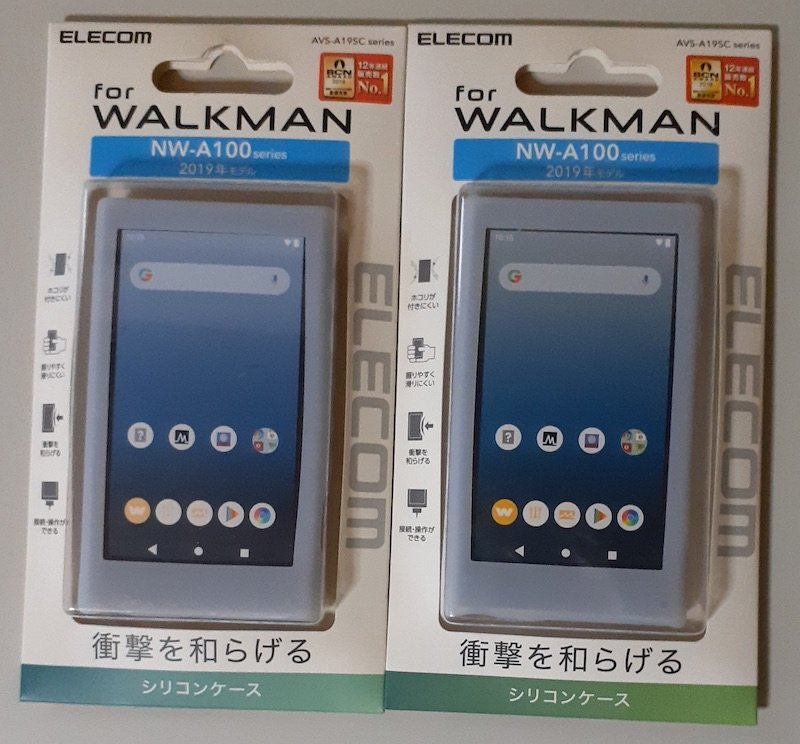 6316 ���g�p���J�� 2�� AVS-A19SCCR ELECOM �V���R���P�[�X for WALKMAN NW-A100series 2019�N���f�� �Ռ���a�炰�� �z�R�����t���ɂ���