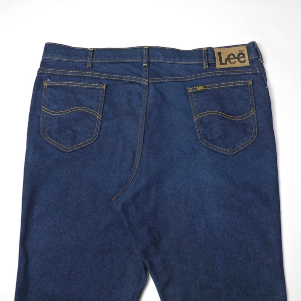 USA製 80s 90s Lee Riders 202-0946 濃紺 ビンテージ リー ブーツカット ストレッチ デニム パンツ ジーンズ ビッグサイズ アメリカ製 W42