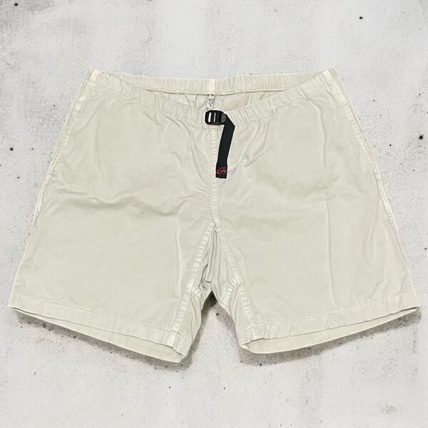 年代の割に美品 90s usa製 グラミチ Gショーツ ベージュ BEIGE ショートパンツ アメリカ製 Gramicci G-Short ハーフパンツ ビンテージ Old