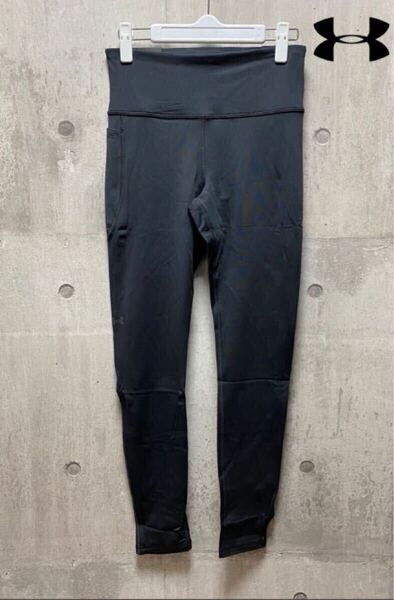 未使用 正規品 M アンダーアーマー コールドギア 秋冬 レギンス UNDER ARMOUR レディース ロングタイツ/スパッツ 1365783-001