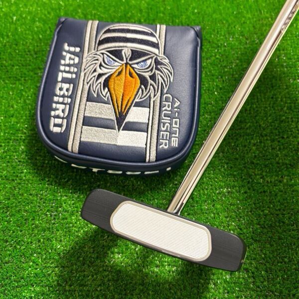 オデッセイ Ai-ONE SQUARE 2 SQUARE JAILBIRD BROOMSTICK ジェイルバード ブルームスティック 45インチ 長尺パター