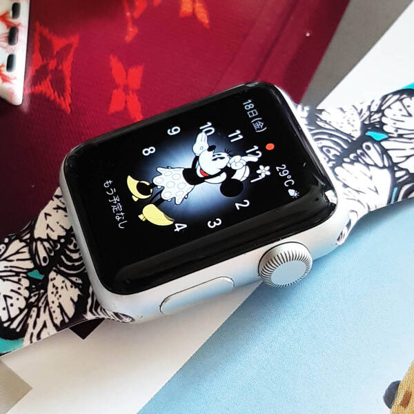 シリーズ3 Apple Watch 38mm ベルト2種 アップルウォッチ AQK04