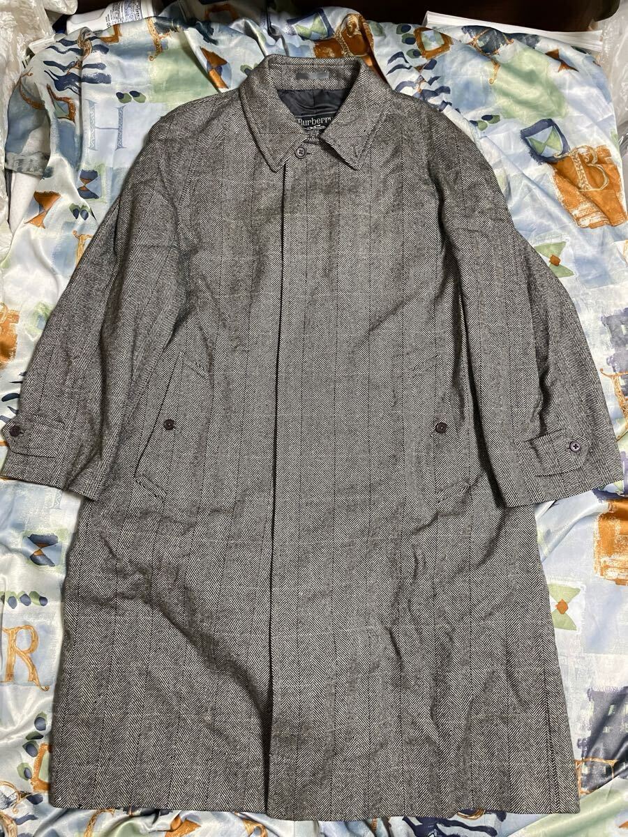 【カシミヤ混 2XL】バーバリー チェスターコート ノバチェック ライナー付き 2025年最新】Yahoo!オークション -バーバリー カシミヤコートの