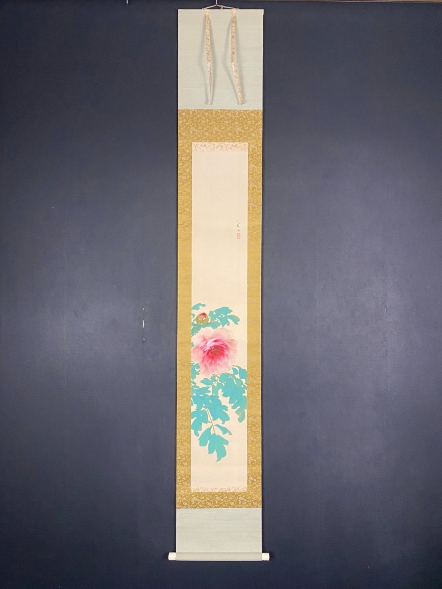 竹内栖鳳(文化勲章受章者)　潮来　木版画　制作時共箱　書画、骨董品、美術品 竹内栖鳳(文化勲章受章者) 潮来 木版画 制作時共箱 書画、骨董品