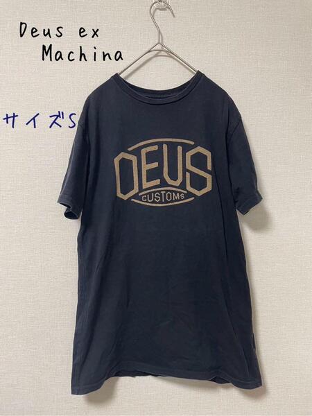 Deus ex Machina デウスエクスマキナ 中央ロゴ Tシャツ S