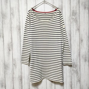 FREUDE しまむら (4L) ボーダー チュニック 大きいサイズ