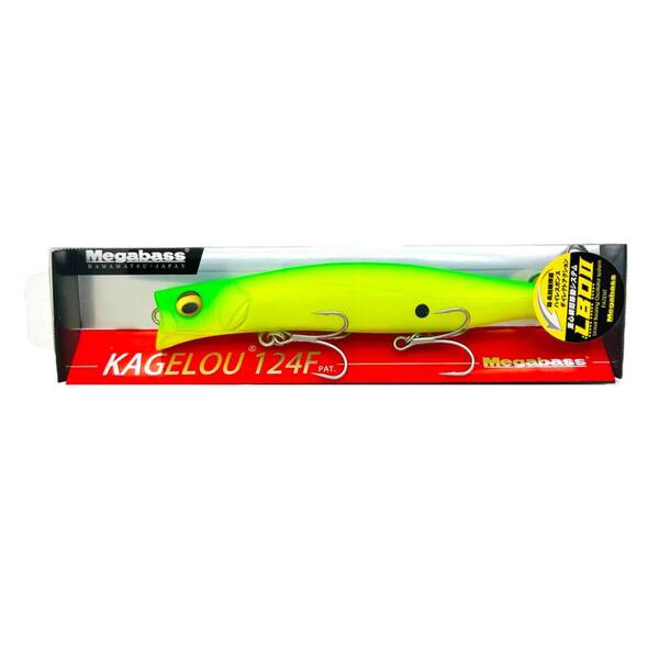新品 Megabass メガバス KAGELOU 124F KAGELOU 124 カゲロウ 124F スペシャル SP-C 限定 ライム グリーン マット チャート シーバス ルアー