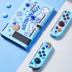 Nintendo switch ケース カバー 任天堂 スイッチ 保護カバー tpu 宇宙人 ソフトカバー 10