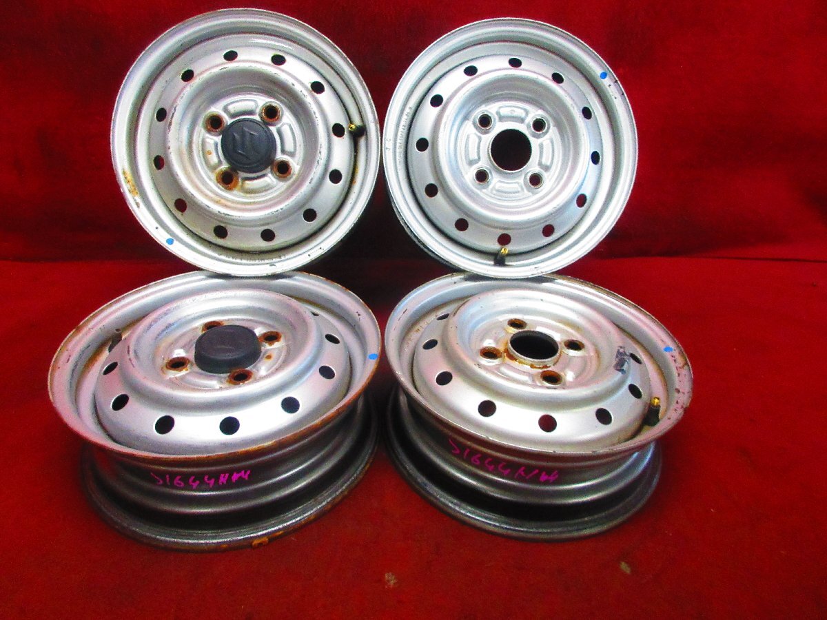 ●スズキ 純正●キャリィ　エブリィ等に　12インチスチールホイール　4本セット ☆スズキ 純正☆軽トラ軽バンに 12インチスチールホイール