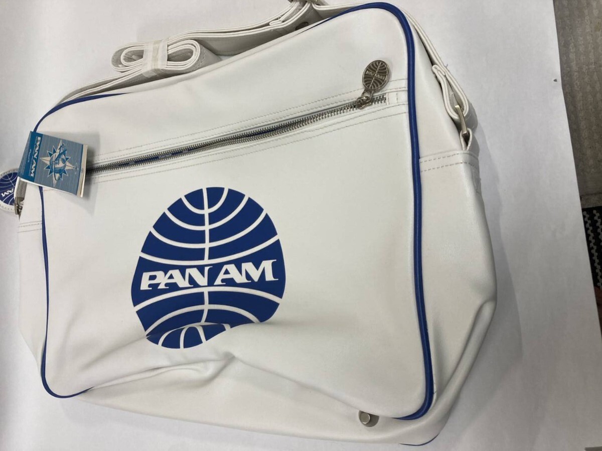 未使用 PAN AM パンナム ボストンバッグ 白色 Yahoo!オークション -「パンナムバッグ」の落札相場・落札価格