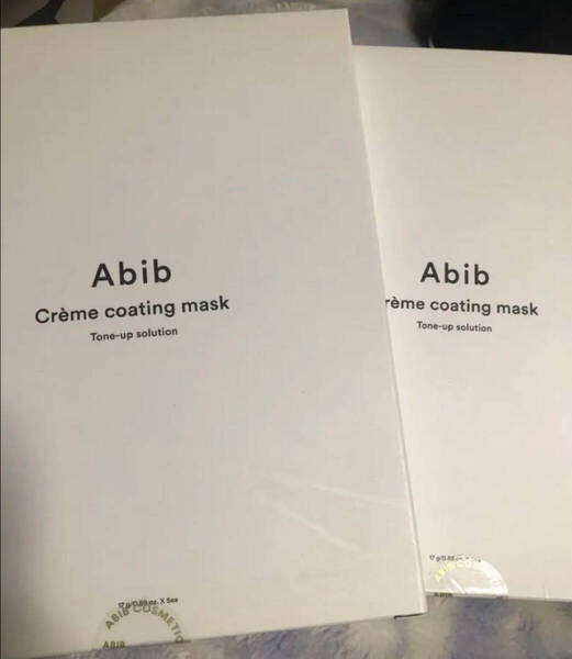 Abib公式商品 クリームコーティングマスク トーンアップ パック