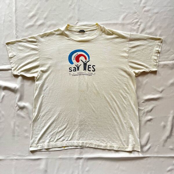 鬼フェード XL 90s SCREEN STARS BEST Vintage Tee Art ヴィンテージTシャツ 80s スクリーンスターズ アートT 企業 Apple USA製 アメリカ製
