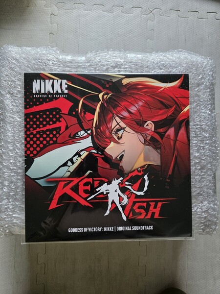 【韓国 公式グッズ】勝利の女神:NIKKE 2.5周年 レッドフード LPプレイヤーセット