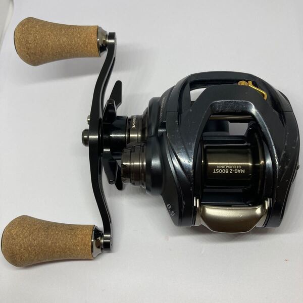DAIWA ダイワ STEEZ スティーズA II TW 1000XHL HDギア換装 SLPコルクノブ アベイル100mmハンドル付き改造品 左ハンドル ベイトリール