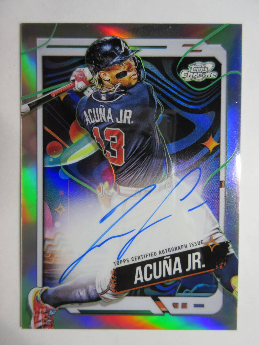 25枚限定 TOPPS WBC 2023 アクーニャjr 直筆サインカード Yahoo!オークション -「アクーニャjr サイン」の落札相場・落札価格