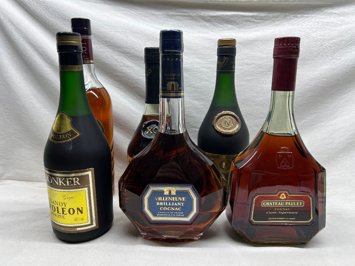 古酒 ブランデー ナポレオン、Remy 等 6本セット Yahoo!オークション -「ブランデー ナポレオン」(ブランデー
